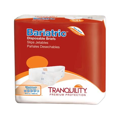 Tranquility Bariatric Xl Adult Diaper Brief For Incontinence Size