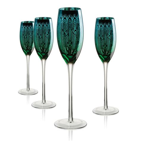 Artland 6 Oz Champagne Flute Set Of 4 51184b Flute Glass Champagne Flute Set Glass Set