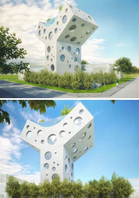 This Y Shaped House Concept Is A Fun Futuristic Fantasy Unique