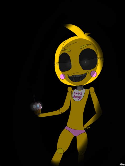 Fnaf2 Toy Chica By Endertux879 On Deviantart