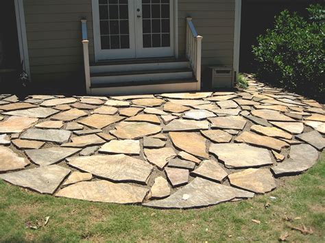 We don't have to go far to feel refreshed, right? 33 Stone Patio Ideas (Pictures) - Designing Idea