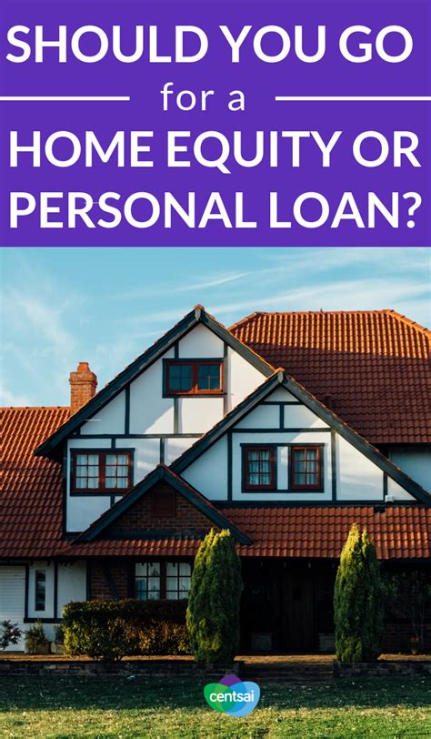 Here are the other significant differences at a glance. Home Equity vs. Personal Loans: Pros and Cons I CentSai ...