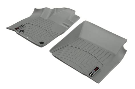 2012 Toyota Tundra WeatherTech Front Auto Floor Mats - Gray