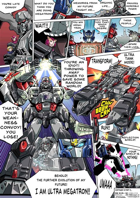 Takara Tomy Generations Selects Super Megatron Web Comicmanga Chapter