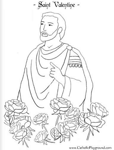 Explore 623989 free printable coloring pages for you can use our amazing online tool to color and edit the following jesus valentine coloring pages. St. Valentine coloring page: February 14th - Catholic ...
