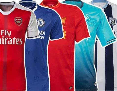 Premier League 201617 Kits Confirmed So Far Sport Galleries Pics