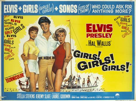 elvis presley girls girls girls paramount pictures 1962 promotional poster at whyte s auctions