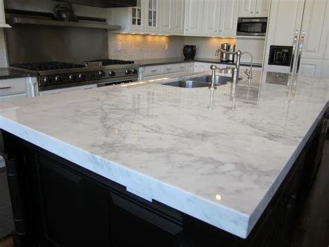 Mont Blanc Quartzite Kitchen Remodel Countertops White Granite