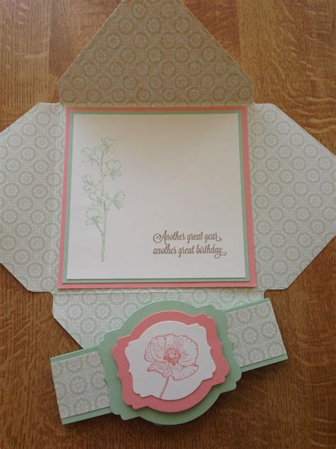 Favourite Style Of Card At The Moment Stampin Up Birthday Cards Card
