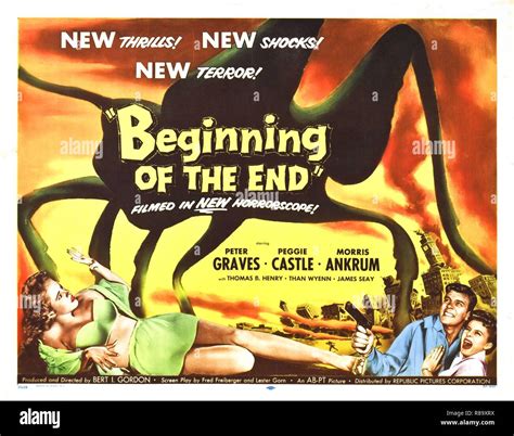Beginning Of The End Year 1957 Usa Director Bert I Gordon Poster
