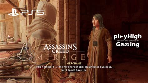 Assassin S Creed Mirage Ps Walkthrough Of Toil And Taxes Part