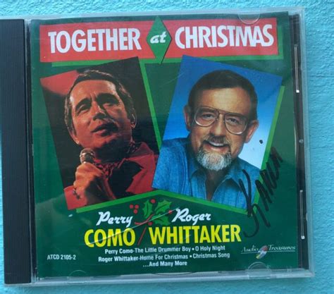 Together At Christmas By Perry Como And Roger Whittaker Audio Cd Holiday
