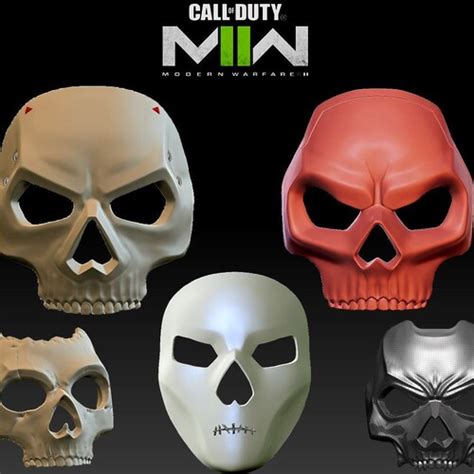 Ghost Operator Mace Mask Call Of Duty Modern Warfare Etsy Canada