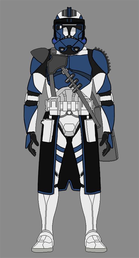 501st Assault Trooper 6196 Asher By Dew1l Star Wars Characters Poster