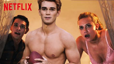 Archie Andrews Doesn T Need An Excuse To Get Shirtless Riverdale Youtube