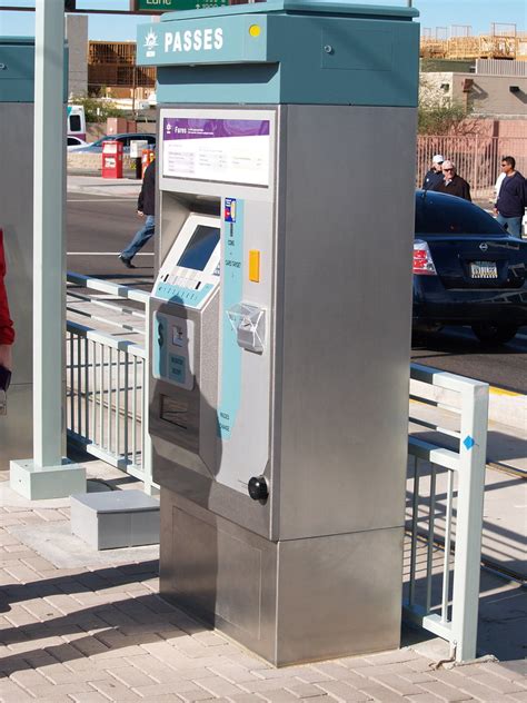 Valley Metro Light Rail Vending Machine A Single Vending M Flickr