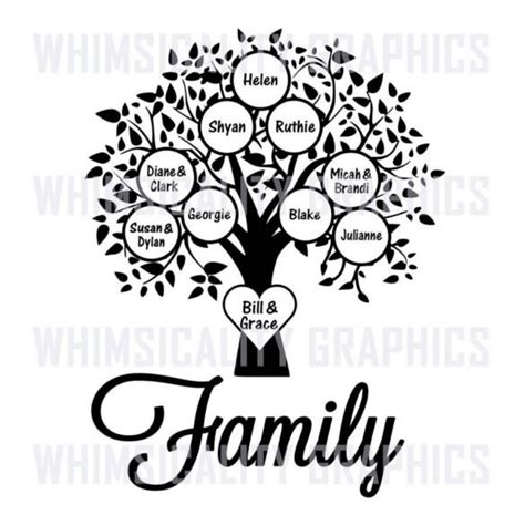 Canva's free family tree maker allows you to showcase your history at a glance. 32+ Blank Family Tree Templates | Blank family tree ...