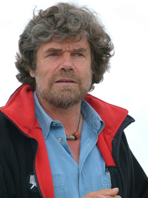 He made the first solo ascent of mount everest and, along with pet. Reinhold Messner ospite del Rock Master Festival ...