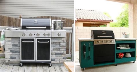 Great Plans For The Backyard Diy Grill Station Designs And Ideas