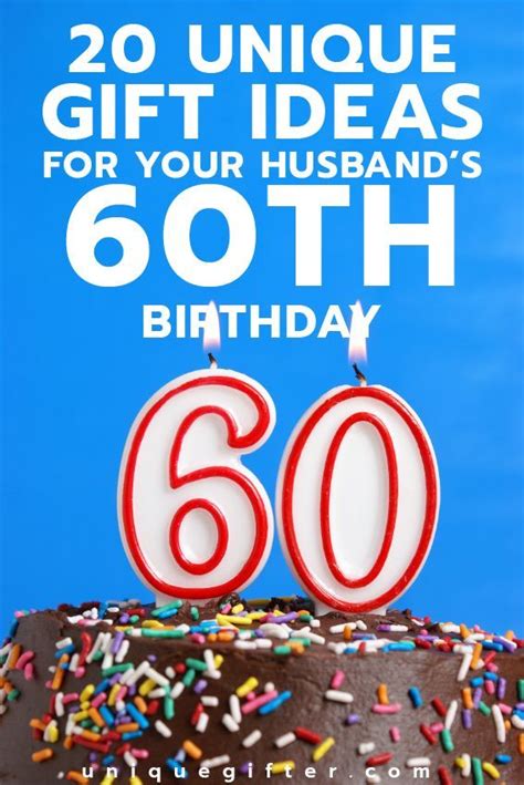 I bought the romantic dinner for two experience for my parents as it was my dad's 60th birthday and my sister and i couldn't be there. 20 Gift Ideas for your Husband's 60th Birthday | 60th ...