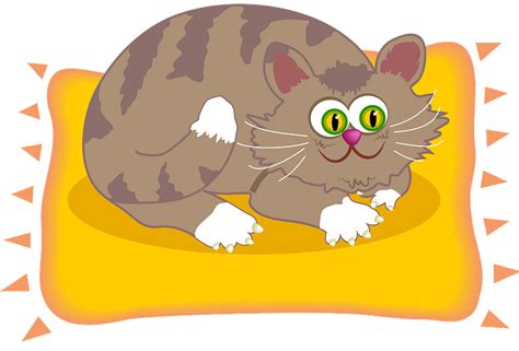 Cat On The Mat Clipart Free Download Transparent Png Creazilla