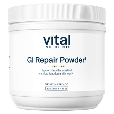 GI Repair Powder 206 Grams | Vital Nutrients GI Repair Powder