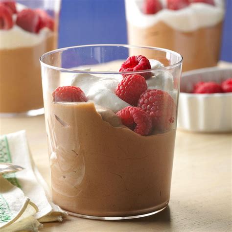Semisweet Chocolate Mousse Recipe Taste Of Home