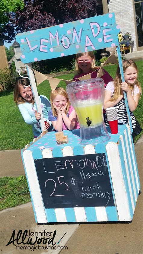 perhaps the cutest lemonade stand ever but i may be a little biased jennifer allwood home