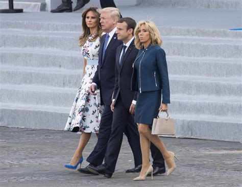 Née trogneux tʁɔɲø, previously auzière ozjɛːʁ; 'Thank you, dear Donald': Why Macron invited Trump to ...
