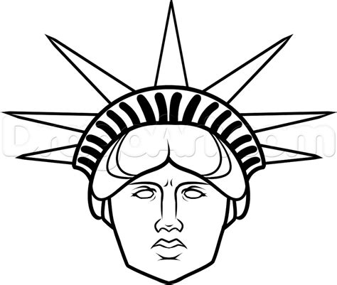 Liberty Statue Drawing At Getdrawings Free Download
