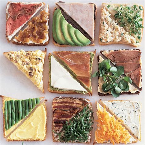 For Your Tea Sandwiches Balance Flavors And Textures By Partnering