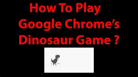 This easter egg is usually hidden on the no internet connection error page in google's chrome web browser and played offline. How To Play Google Chrome's Dinosaur Game When Internet Is ...