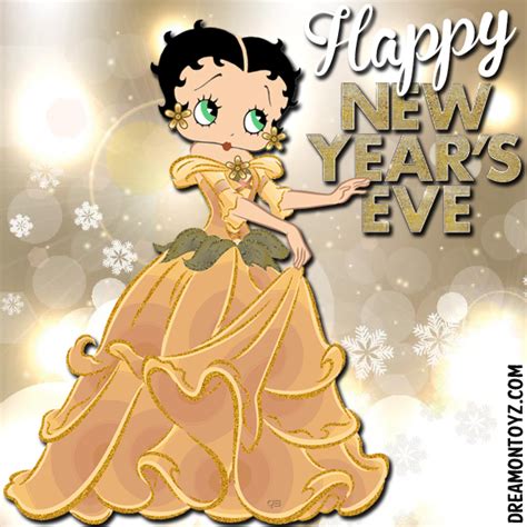 Betty Boop New Year Greeting Betty Boop Pictures Betty Boop Happy