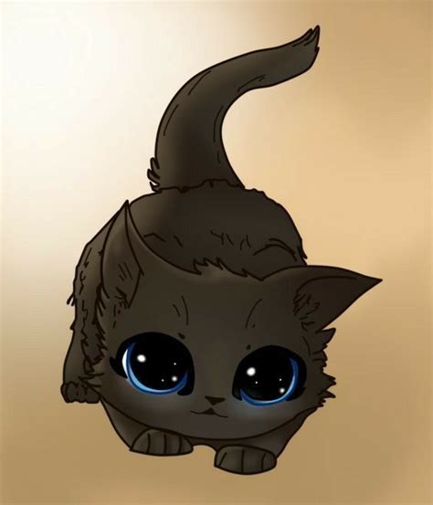 Cute Cat Drawing Black - Blues Dance