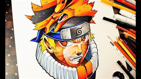 Drawing Naruto Uzumaki Epic Pencil Art ナルト Youtube