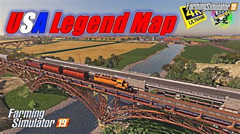 Usa Legend Map V21 For Fs19 By Kikored