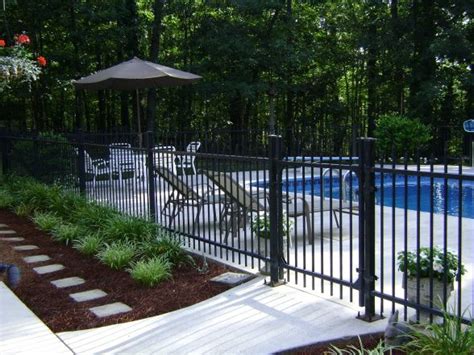 My Cool Spot Backyard Pool Landscaping Fence Around Pool Pool