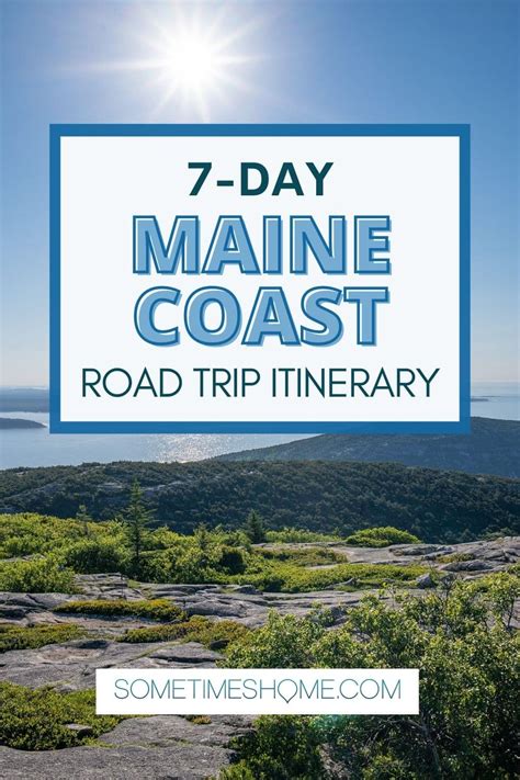 Our 7 Day Maine Coast Road Trip Along Waterfront Towns