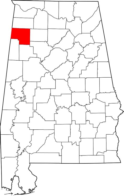 Marion County Alabama Map Digital Alabamadigital Alabama