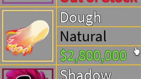 Dough And Buddha On Stock Blox Fruits Youtube