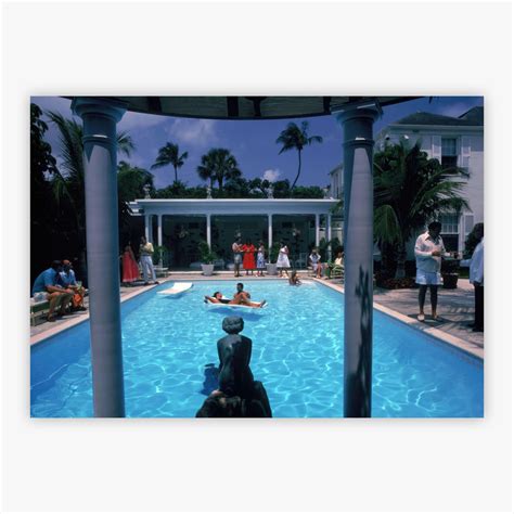 Palm Beach Pool Party - Slim Aarons Print