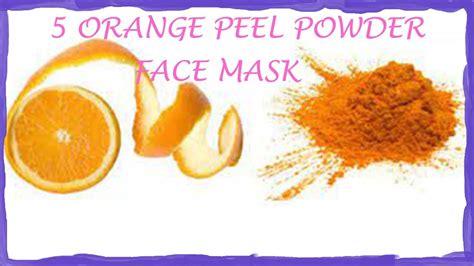 5 Effective Use Of Orange 🍊 Peel Powder To Get Skin Whitening Glowing