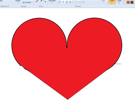 See more ideas about anatomy art human heart drawing and drawings of hearts. How to Draw a Heart in Paint: 6 Steps (with Pictures ...