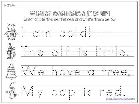 #cursive #tracing #dottedlettersin this video, i will be sharing you how to make a cursive tracing dotted letters using ms word. 12 Best Images of Tracing Sentences Worksheets - Reading Simple Sentence Kindergarten, Writing ...