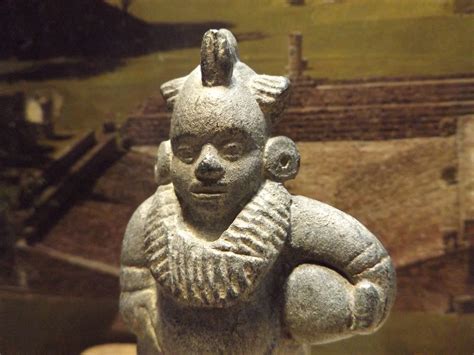 Aztec Mayan Statue Replica Of A Ball Player Pre Columbian Origins Of