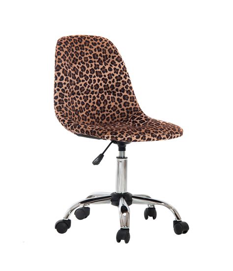 Cheetah Desk Chair Leopard Print Office Chair Seventh Avenue
