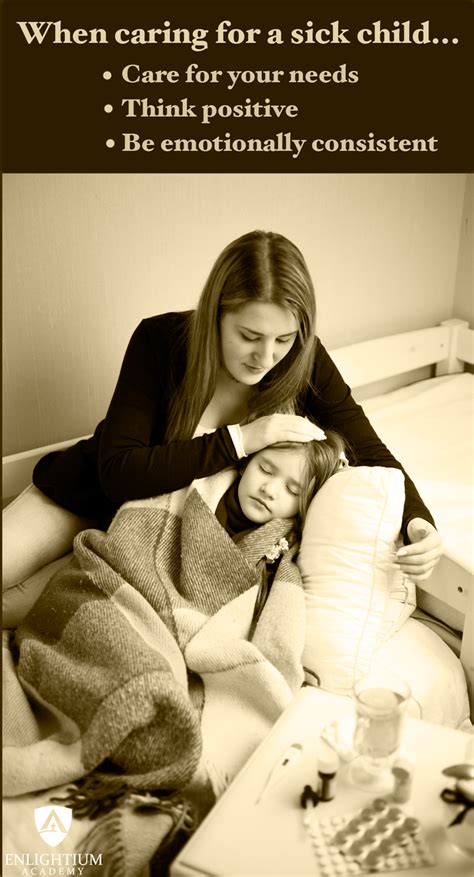 Three Things To Keep In Mind When Caring For A Sick Child Enlightium