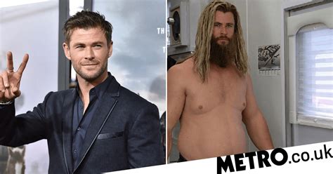 Avengers Chris Hemsworths Training Didnt End Despite 70lb Fat Suit
