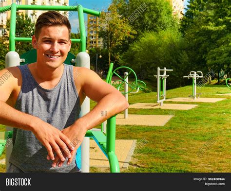 Sportsman Relaxing Image And Photo Free Trial Bigstock