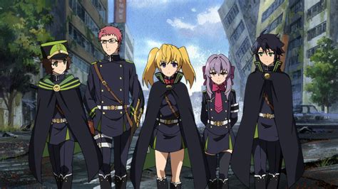 Seraph Of The End Characters Anime